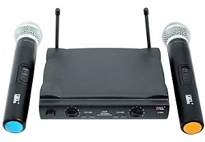 Microfone Sem Fio Duplo Profissional Jwl U-585 Uhf