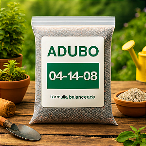 Fertilizante Adubo NPK 04.14.08 Premium Granulado 2kg