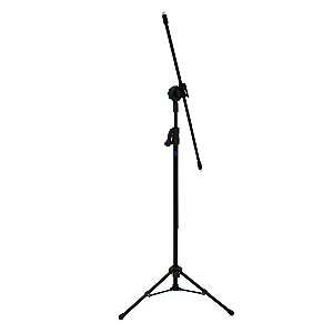 Pedestal Tripe Suporte Para Microfone Profissional PE3-CR
