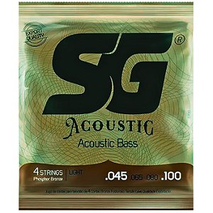 Jogo De Cordas 045 para Baixolão SG Scustic Bass