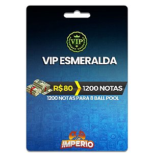 Notas 8 Ball Pool - 1200 notas