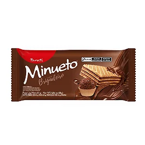 Wafer Minueto Brigadeiro 12X81g