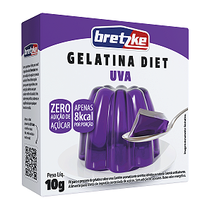 Gelatina Po Diet Bretzke Uva 9x10g