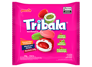 Bala Tribala Sort Morango 500g