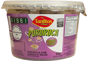 Pururuca Tantitos Cebola e Salsa 4x80g