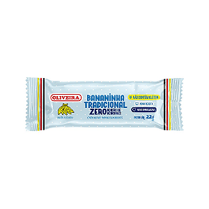 Bananinha Oliveira Tradicional Zero Ac 24x22g
