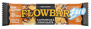 Barra Nuts Flowbar Cast c/ Choc Zero Acucar 12x24g