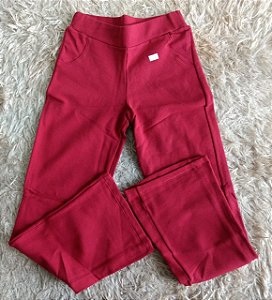 legging vermelha infantil