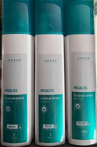 Base GEL  1L Mega Liss - Ambar - Nova Versão