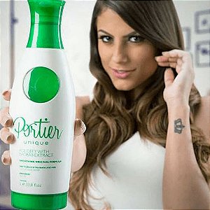 Progressiva Portier Unique Sem Formol 1L + 1 Shampoo Gratis 1L