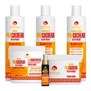 Kit PraCahear Óleo de Pracaxi (6 produtos)