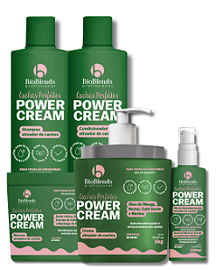 Kit Power Cream Cachos Perfeitos (Sérum Ativador Grátis)