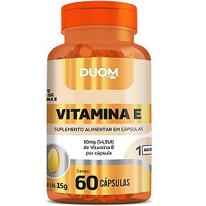 Vitamina E (1 ao dia) 60caps Duom