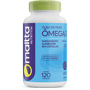 Ômega 3 1000mg  - Óleo de Peixe - 120caps Maltta