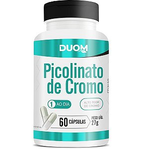 Picolinato de Cromo (1 ao dia) 60caps Duom