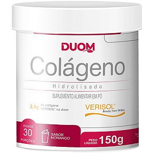 Colágeno Verisol 150g Sabor Morango Duom