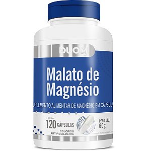 Magnésio Malato 120caps Duom