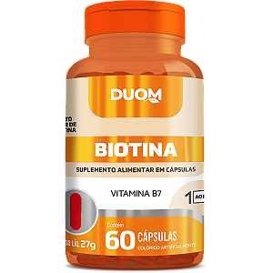 Biotina 60caps Duom