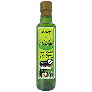 Óleo de Abacate Prensado a Frio 250ml Duom