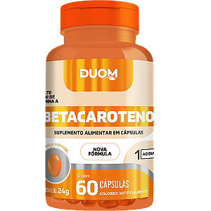 Betacaroteno 60 caps Duom