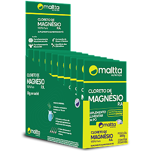 Sachê Cloreto de Magnésio PA Display 20un Maltta