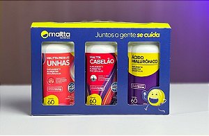 KIT DA BELEZA - Cabelão, Ácido Hialurônico e Unhas