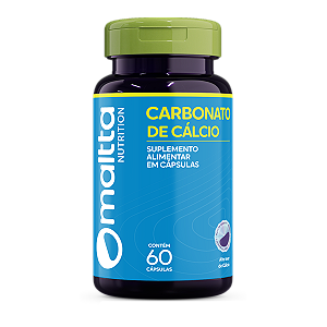 Carbonato de Cálcio 60caps Maltta