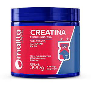 Creatina Monohidratada 300g Maltta Nutrition - Paraná Clube