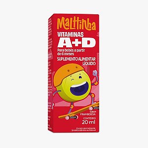 Vitamina A + D Gotas Kids 20 ml - Malttinha