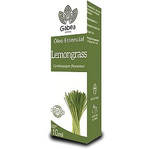 Óleo Essencial de Lemongrass (Capim Limão) 10ml Gabea