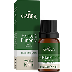 Óleo Essencial de Hortelã Pimenta (Mentha piperita) 10ml Gabea