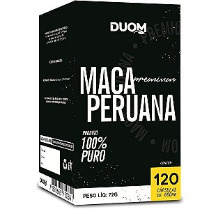 Maca Peruana Premium 120caps Duom
