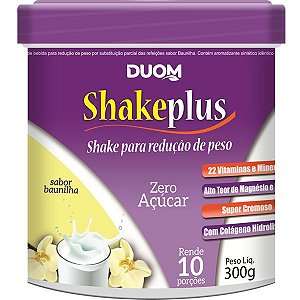 Shakeplus Sabor Baunilha 300g Duom