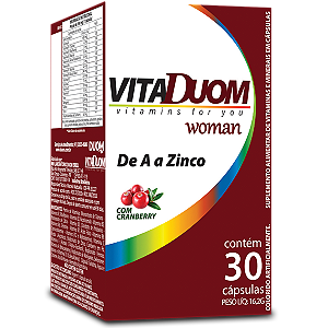 VitaDuom Woman (1 ao dia) 30caps Duom
