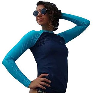 Camisa Raglan com Proteção Solar - Várias Cores