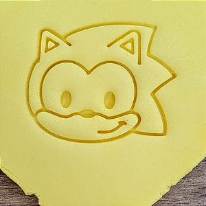 Cortador Marcador Cabeça Animal Ouriço Sonic Cute