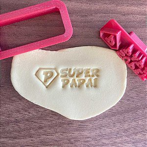Cortador Marcador Dia dos Pais Super Papai