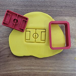 Cortador Marcador Futebol Campo Quadra Jogo Cute