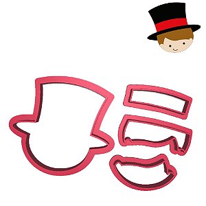 Cortador Modular Circo Menino Mágico Cartola Show