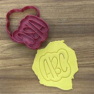 Cortador Marcador Separado Escrita ABC Escola