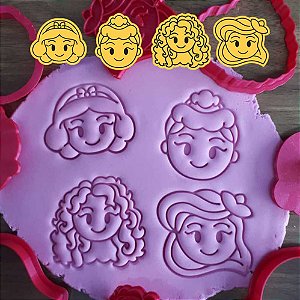 FACE PRINCESA ELSA - TEMA FROZEN - 20 CM - PAPEL ARROZ ESPECIAL