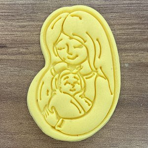 Cortador Dia das Mães Bebê Colo Abraço Quente Carinho