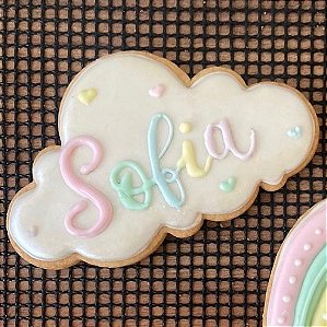 Cortador Biscoito Nuvem Chuva de Amor Fofura Fazenda