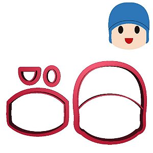 Cordular Modular Cabeça Pocoyo Gorro Azul Touca