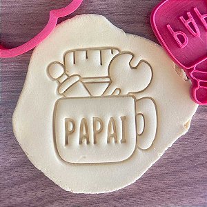Cortador Dia dos Pais Caneca do Papai Ferramentas