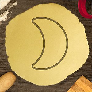 Cortador Biscoito Contorno Meia Lua Petit-Four