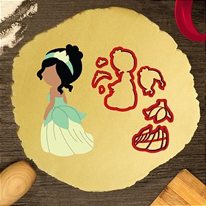 Cortador Biscoito Modular Princesa Tiana
