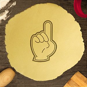 Cortador Biscoito Alfabeto em Líbras Letra D