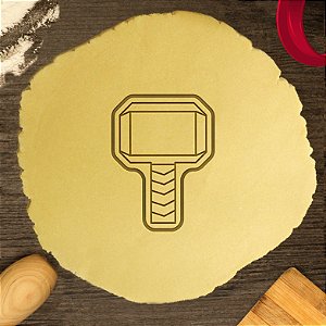 Cortador Biscoito Super Herói Martelo Thor