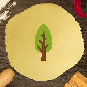 Cortador Modular Árvore Cute Vegetação Planta
